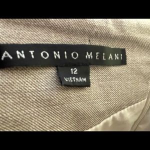 Antonio Melani linen blend skirt